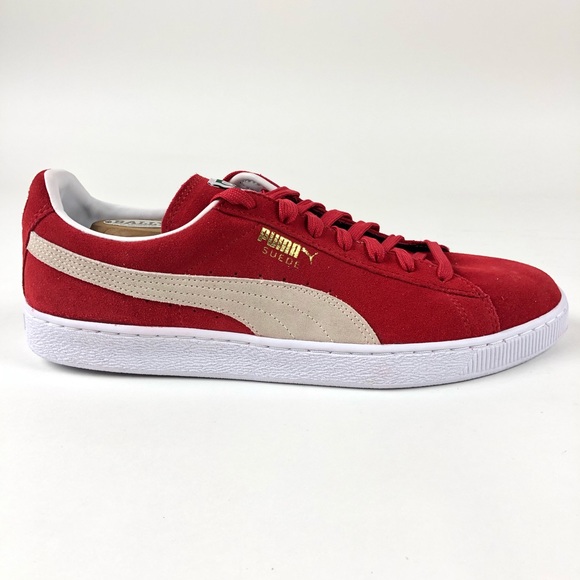 puma suede classic all red